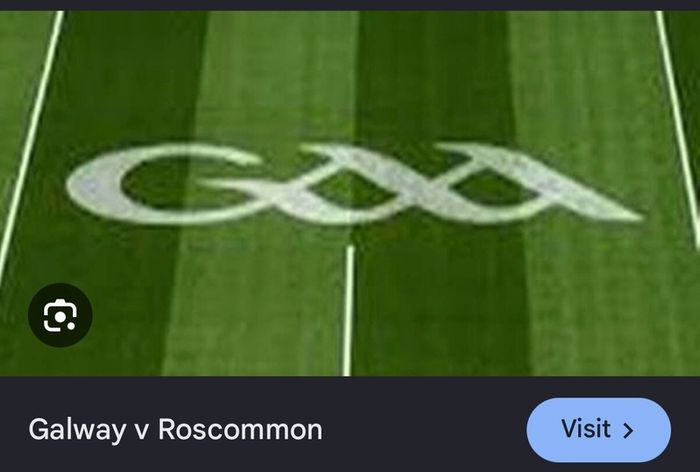Roscommon v Galway GAA match