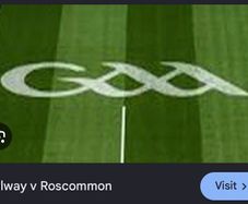 Roscommon v Galway GAA match