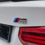 BMW M rear boot badge sticker emblem Image 2