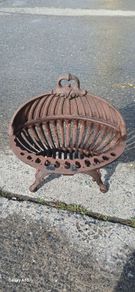 vintage fire grate.