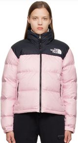 North Face 1996 Retro Nuptse Down Puffer Jacket with Hood, Size M