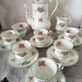 Art Deco Paragon  "Floral Cross Stitch" Coffee Set Image 2