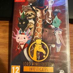 Lord Winklebottom Investigates Nintendo Switch Game