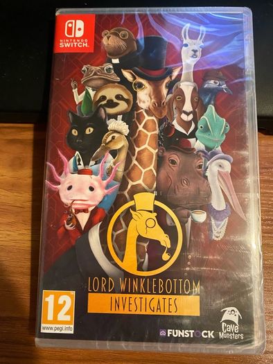 Lord Winklebottom Investigates Nintendo Switch Game