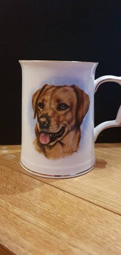 Fine Bone China Dog Themed Tankards