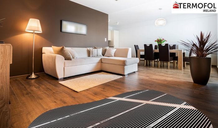 Electric Underfloor Heating Film under Laminat flooring