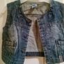 denim waistcoat,9 to 12 months,good condition. Image 2