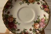Royal Albert Saucers Old County Roses