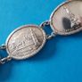 Vintage - Silver - Hallmarked - Panel Bracelet Image 7