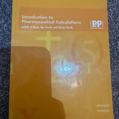 Introduction to Pharmaceutical Calculations  Pharmacy Textbook