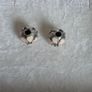Pandora cherry blossom clips charm, featuring smooth cream enamel petals and a sterling silver beaded center very good condition Image 3