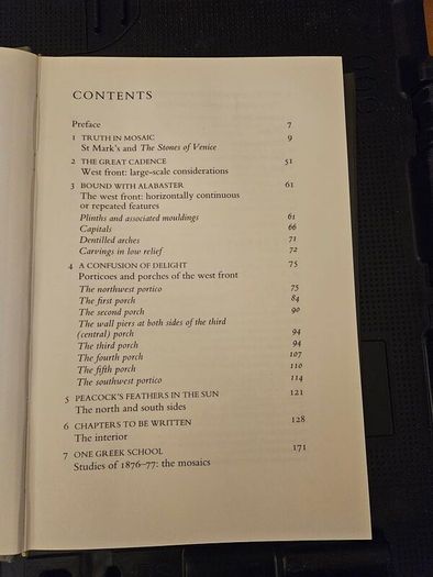 Ruskin And St Marks By John Unrau. First Edition Large Volume Hardback With Dustjacket In Good Condition.  See Photos For Same.