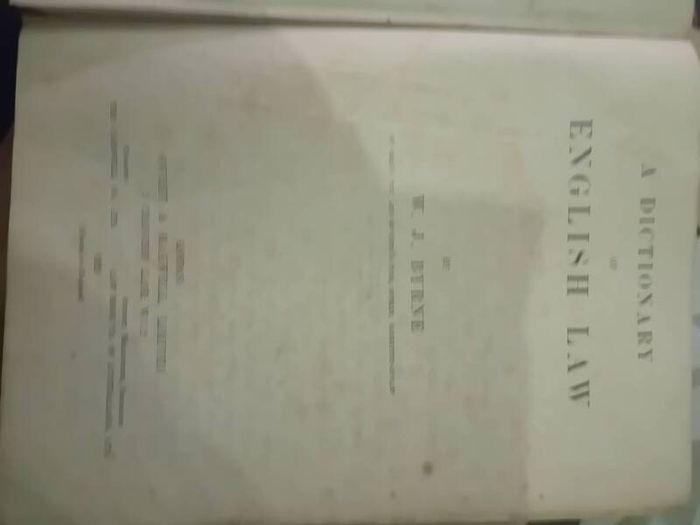 antique law books
