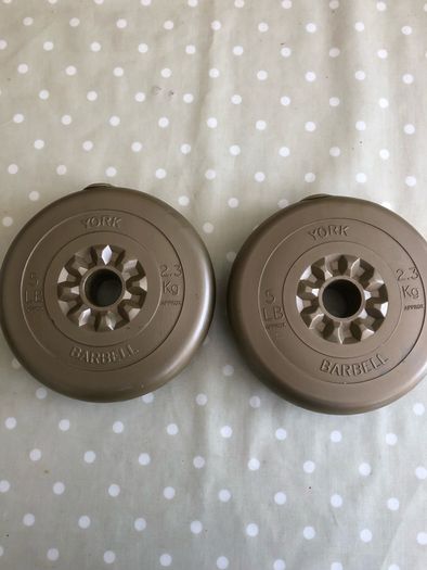 York Barbell Weights 2.3kg x2