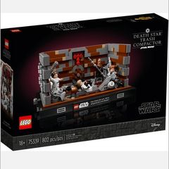 Retired Lego Star Wars 75339 Death Star Trash Compactor Diorama