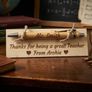Personalised pen and wooden card Image 4
