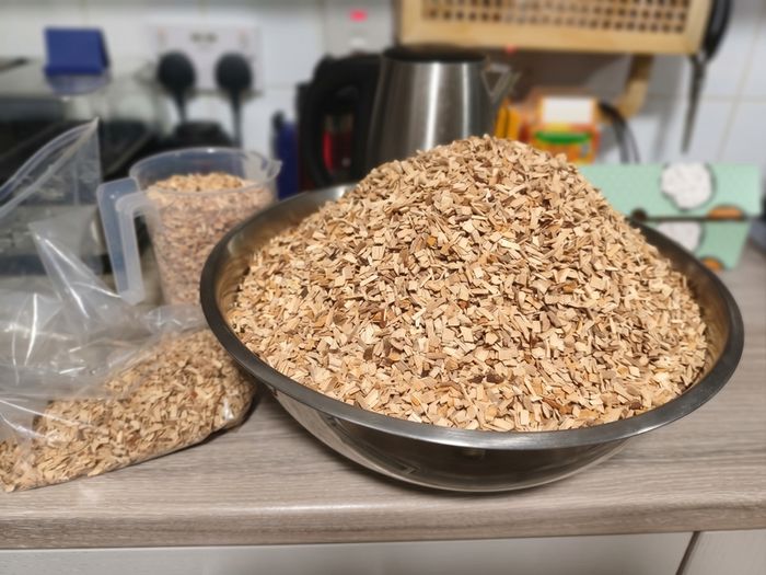 Wood Chips For Smoking Meat & Fish - 10 Litres Bag