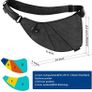 Band New || Sling Bag Crossbody Shoulder Chest Bag Anti Theft Travel Daypack For Men/Women Outdoor Sport Travel Hiking Image 4