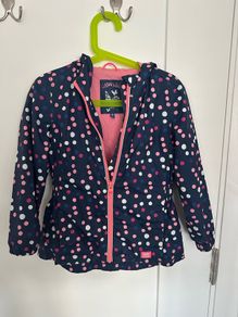 Cute lightweight polka dot jacket for a girl, 104/110cm, 3-5 years