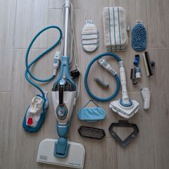 Black Decker Steam Mop (FSMH1321) Full Accessory Set