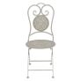 3 Piece Bistro Set Steel Grey Image 8
