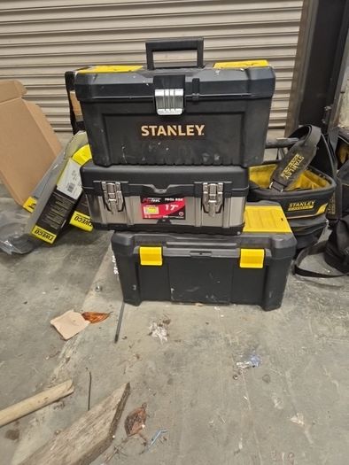stanley tool boxes