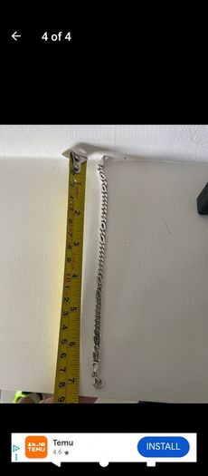 silver bracelet