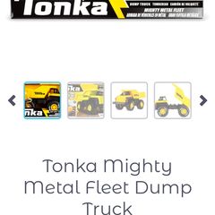 Tonka Mighty Metal Fleet Dump Truck