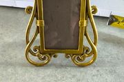 Picture Photo Frame Gold-tone Metal 7 x 4.5 cm.