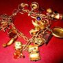 Gold Charm Bracelet/Dutch Diamonds/Vale Charms Image 8