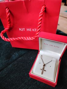 925 Silver Cross Pendant Necklace