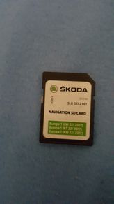 Genuine Skoda Amundsen 2nd Gen Sat Navigation Sd Card 5l0051236t