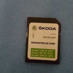 Genuine Skoda Amundsen 2nd Gen Sat Navigation Sd Card 5l0051236t