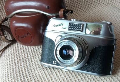 Arette BW VIDEO Germany 35mm camera w/ 45mm f/2.8 Gottingen lens