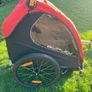 Burly honey bee duo bike trailer Image 2