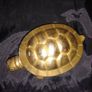 Brass Ashtray with lid. Image 2