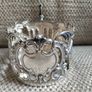 Unusual Antique Walker and Hall Chester Silver Glass/Cup Holder Image 2