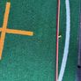 Golf hitting mat with rubber base Image 3