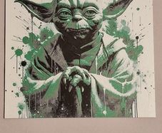 Yoda Star Wars 3D Printed Model
