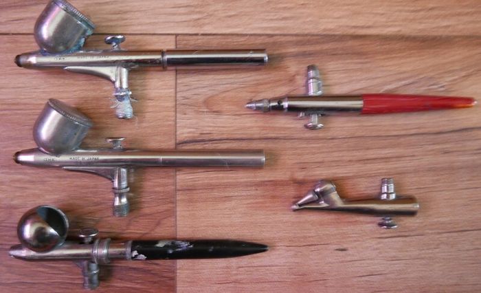 Vintage Japanese Airbrush Collection (not tested)