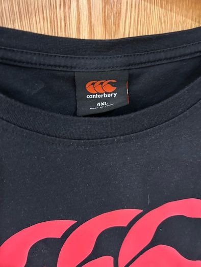 canterbury tshirt size 4XL
