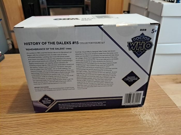 Doctor who: Remembrance of the Daleks 2-pack 5.5''