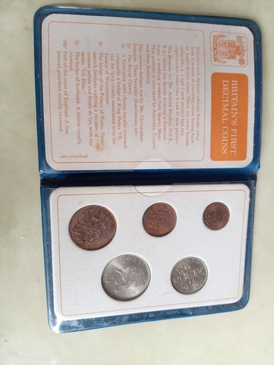 Britain's first decimal coins