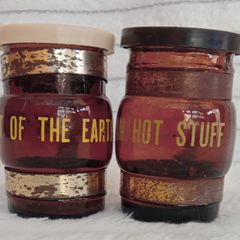 Vintage Salt & Pepper   Pots / Tankard  1970s