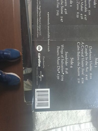 Vinyl,sacred Oath.