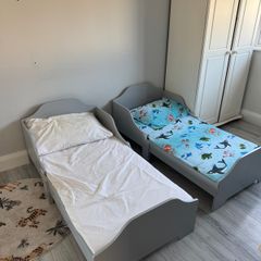 Matching toddler beds