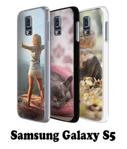 Samsung Galaxy S5 - Personalised soft case Black, white or transparent