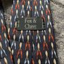 Silk tie sheers motif Image 2