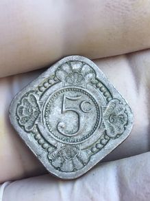 5 cents Nederland Antilles 1963 low mintage 400k