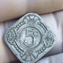 5 cents Nederland Antilles 1963 low mintage 400k